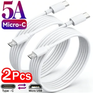 Type C To Micro USB Cable Adapter Mobile Phone Charging Data Transfer Cords for Samsung Xiaomi Huawei Macnook Laptop Data Cable
