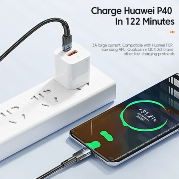 Essager 60W USB Type C To USB C Cable USB-C PD Fast Charging Charger Wire Cord For Macbook Samsung Xiaomi Type-C USBC Cable