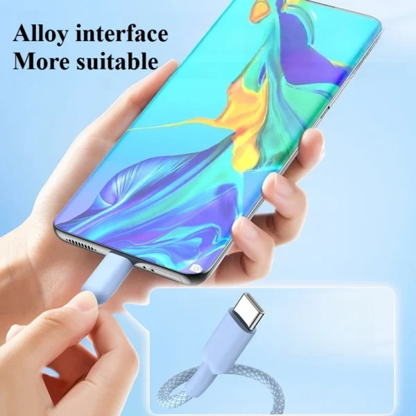 C To C Cable Typec Fast Charging Charging Mobile Phone Data Cable PD60W Suitable for Apple IPhone Samsung OPPO Xiaomi Redmi Ipad