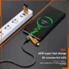 kf-S6040fa98ce354e5789cec5ea3c8db790a 65W Four-in-one Multi-function Fast Data Cable USB Type C PD Super Fast Charging Various Mobile Phone For iPhone Samsung Xiaomi