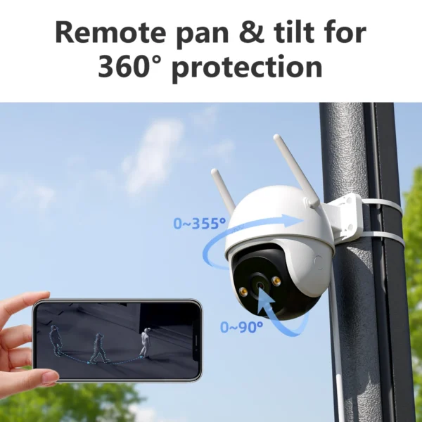 kf-S8f9cb01574a44d8da12a42cf76f19f0aD IMOU DK7 3MP Outdoor Camera Colorful Night Vision Wi-Fi IP66 AI Human Detection Camera Surveillance