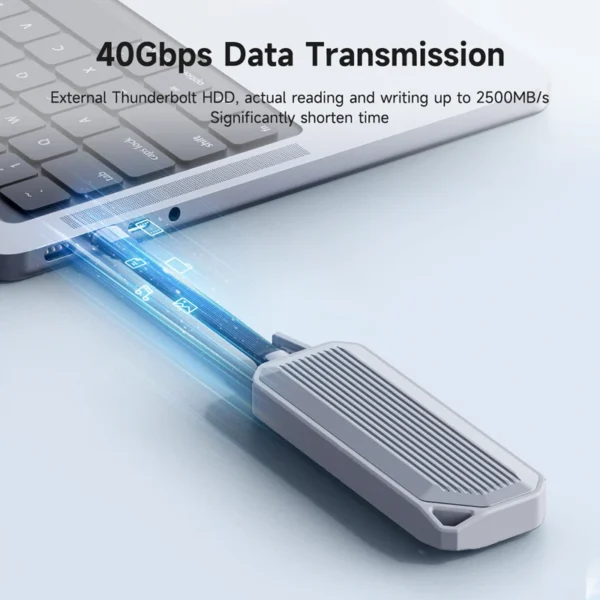 Hagibis USB4 Data Cable 40Gbps USB C to Type C Short Cable PD 240W 8K 60Hz for Thunderbolt 3/4 iPhone 17 Pro Max SSD Power Bank