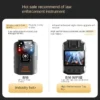Long Endurance 4K Law Enforcement Recorder, High-definition Night Vision Chest Camera, Chest Wearing, On-site Work Records