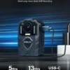 BOBLOV KJ25 1080p Body Camera 3000mAh Support 13H Recording Night Vision Camcorder Law Enforcement Police Camera For Hiking Ride